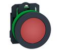 Leuchtmelder, flach, komplett, ø30mm, IP69K, 14mA 230V Rot